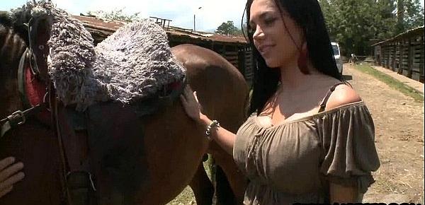  21 Sexy latina cowgirl riding cock 12